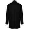 Manteau homme Kariban Premium – Laine & Polyester Noir – vue 2