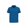 Polo écoresponsable maille piquée bleu homme – Native Spirit