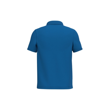 Polo écoresponsable maille piquée bleu homme – Native Spirit – vue 2