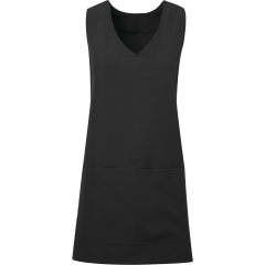 Tablier Tunique Wrap Noir – Premier | Personnalisé en France