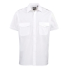 Chemise Pilote Manches Courtes Homme Blanc – Premier