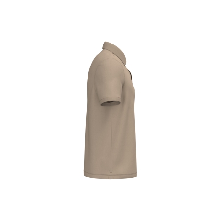 Polo écoresponsable maille piquée Native Spirit Beige homme – vue 3