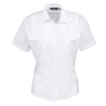 Chemise Femme Manches Courtes Pilote Blanc – Premier