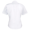 Chemise Femme Manches Courtes Pilote Blanc – Premier – vue 2