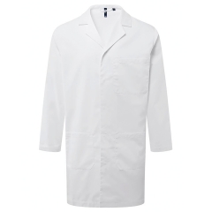 Blouse de travail Blanc Premier – mixte, polyester recyclé/coton