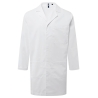Blouse de travail Blanc Premier – mixte, polyester recyclé/coton