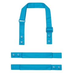 Lanières Tablier Turquoise Premier – Ajustables Boutons Pression