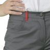 Pantalon de travail Gris et rouge