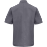 Veste de cuisine manches courtes Premier – Gris (Steel) – vue 2