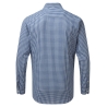 Chemise vichy gros carreaux manches longues Marine / Blanc – Premier – vue 2
