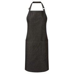 Tablier Denim Bio Commerce Équitable Noir – Premier