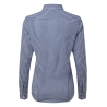 Chemise vichy gros carreaux manches longues Navy/White – Premier – vue 2