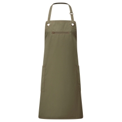 Tablier contrasté écoresponsable Barley Vert Olive – Premier
