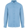 Chemise écoresponsable délavée homme Washed Cool Blue – Native Spirit