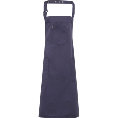 Tablier à bavette Chino Gris – Premier (One Size)