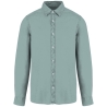 Chemise écoresponsable délavée Native Spirit – Vert Jade