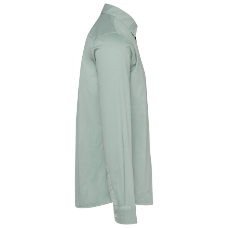 Chemise écoresponsable délavée Native Spirit – Vert Jade – vue 3