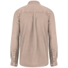 Chemise écoresponsable délavée homme Beige – Native Spirit – vue 2
