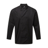 Veste chef cuisinier manches longues Coolchecker® Premier Noir