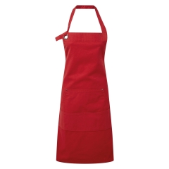 Tablier à bavette Calibre Rouge 320 g/m² – Premier