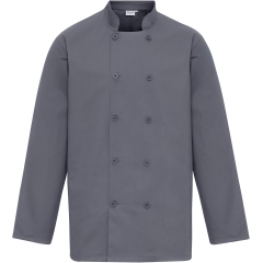 Veste de Cuisine Manches Longues Gris Steel – Premier