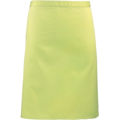 Tablier mi-long Vert lime – Colours Collection Premier
