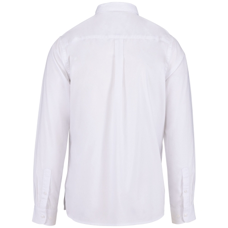 Chemise écoresponsable délavée Blanc Washed White Native Spirit – vue 2