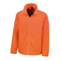 Veste micropolaire zippée Result Core – Orange – 200 g/m²