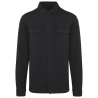 Surchemise écoresponsable délavée molleton homme Noir – Native Spirit