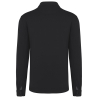 Surchemise écoresponsable délavée molleton homme Noir – Native Spirit – vue 2