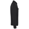 Surchemise écoresponsable délavée molleton homme Noir – Native Spirit – vue 3