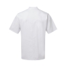 Veste chef cuisinier manches courtes Essential blanche – Premier – vue 2