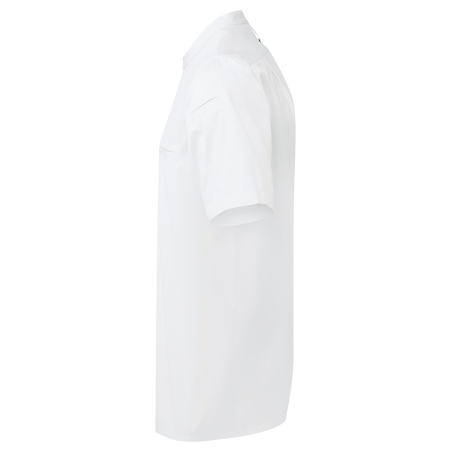 Veste Chef Cuisinier Manches Courtes Blanc – Premier – vue 3