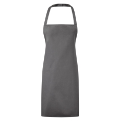 Tablier à bavette gris chiné – Premier Colours Collection