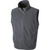 Gilet micro polaire Result Core Gris (Charcoal) – Personnalisable