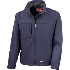 Veste softshell homme Marine 3 couches Result