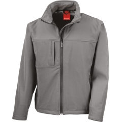 Veste softshell homme Gris Workguard Grey Result – 320 g/m²