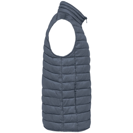 Bodywarmer écoresponsable léger homme Gris – Native Spirit – vue 3