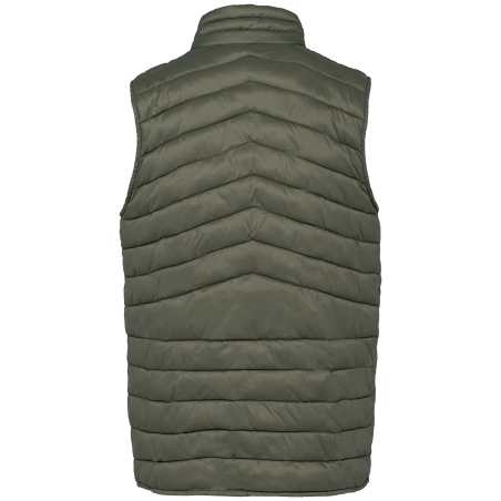 Bodywarmer écoresponsable léger homme Vert Khaki – Native Spirit – vue 2