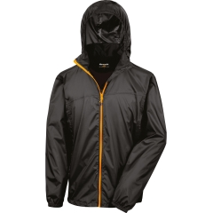 Coupe-vent léger zippé Result Quest Lightweight – Orange