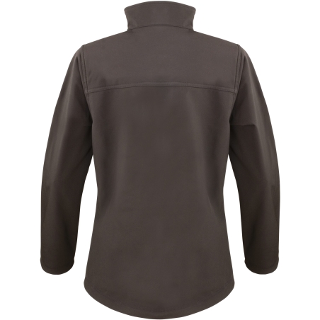 Veste softshell femme Result Noir – 3 couches, coupe sport – vue 2