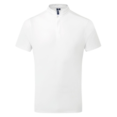 Polo de cuisinier Coolchecker Essential blanc manches courtes Premier