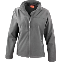 Veste softshell femme Result Gris – 3 couches stretch