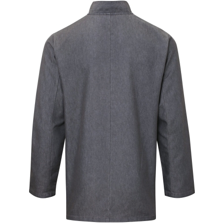Veste Denim Chef Cuisinier Gris – Premier – vue 2