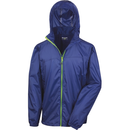 Coupe-vent léger Result Hdi Quest repliable – Vert lime / Marine – vue 2