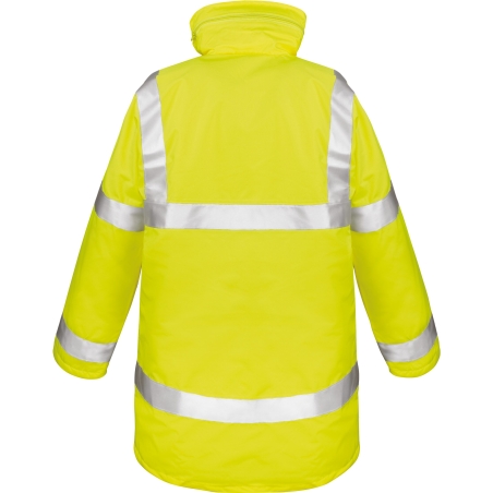 Parka Haute Visibilité Jaune Fluo Result Safeguard – Classe 3 – vue 2