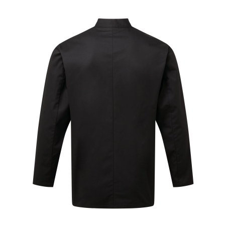 Veste Chef Cuisinier Manches Longues Essential Noir – Premier – vue 2