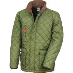 Veste Cheltenham Gold Vert Olive – Result | Veste matelassée polaire