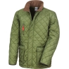 Veste Cheltenham Gold Vert Olive – Result | Veste matelassée polaire