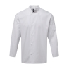 Veste chef cuisinier manches longues Essential Blanc – Premier